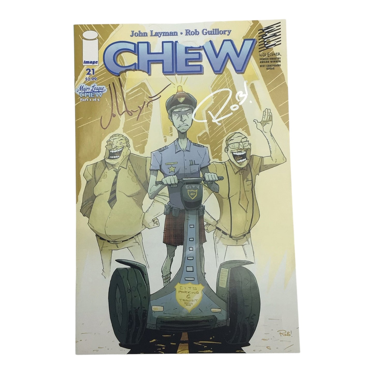 Chew #21 Signed by Rob Guillory - Image Comics
