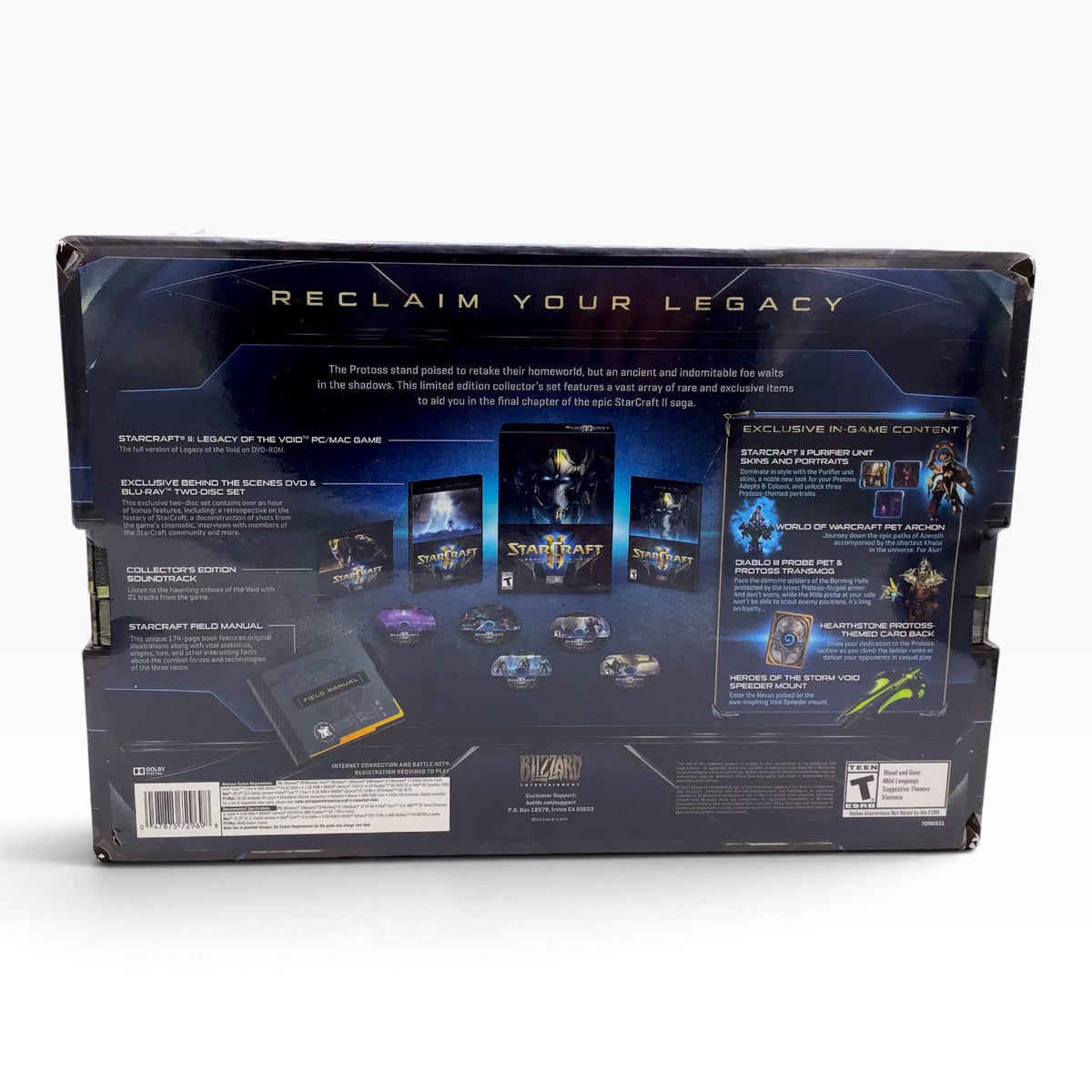 StarCraft II: Heart of the Swarm Collector's Edition –  2013 Blizzard Entertainment – New Sealed