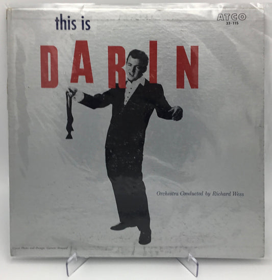 BOBBY DARIN - THIS IS DARIN ATCO 33-115 ALBUM U.S. ORIGINAL LP