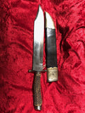 BOWIE KNIFE marked Thomas Short Jr. (Early Maker)