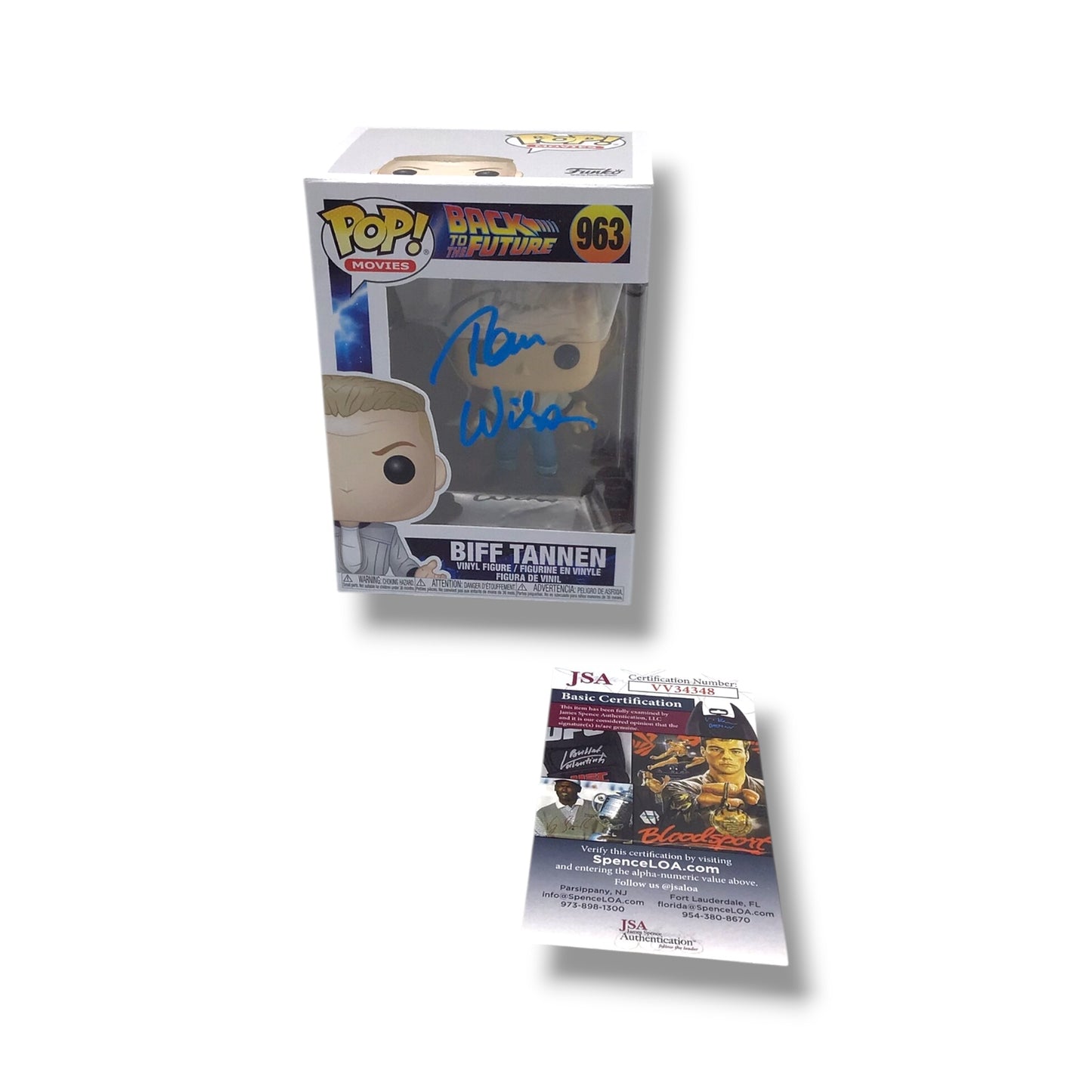 Back to the Future Funko POP! (#963) Biff Tannen | Signed by Tom Wilson