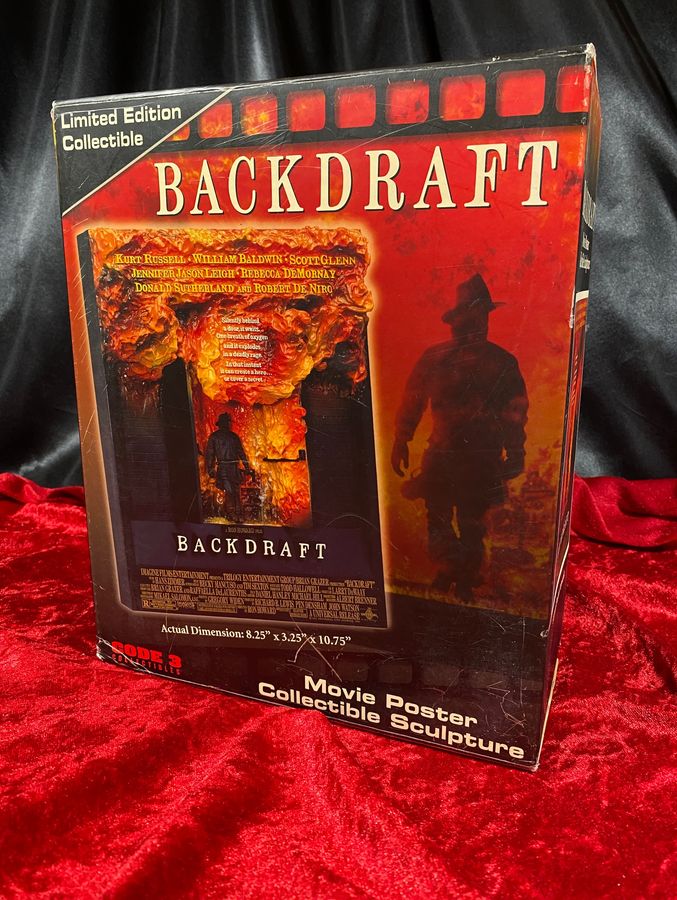 Backdraft - Code 3 Collectibles - Movie Poster Collectible Sculpture