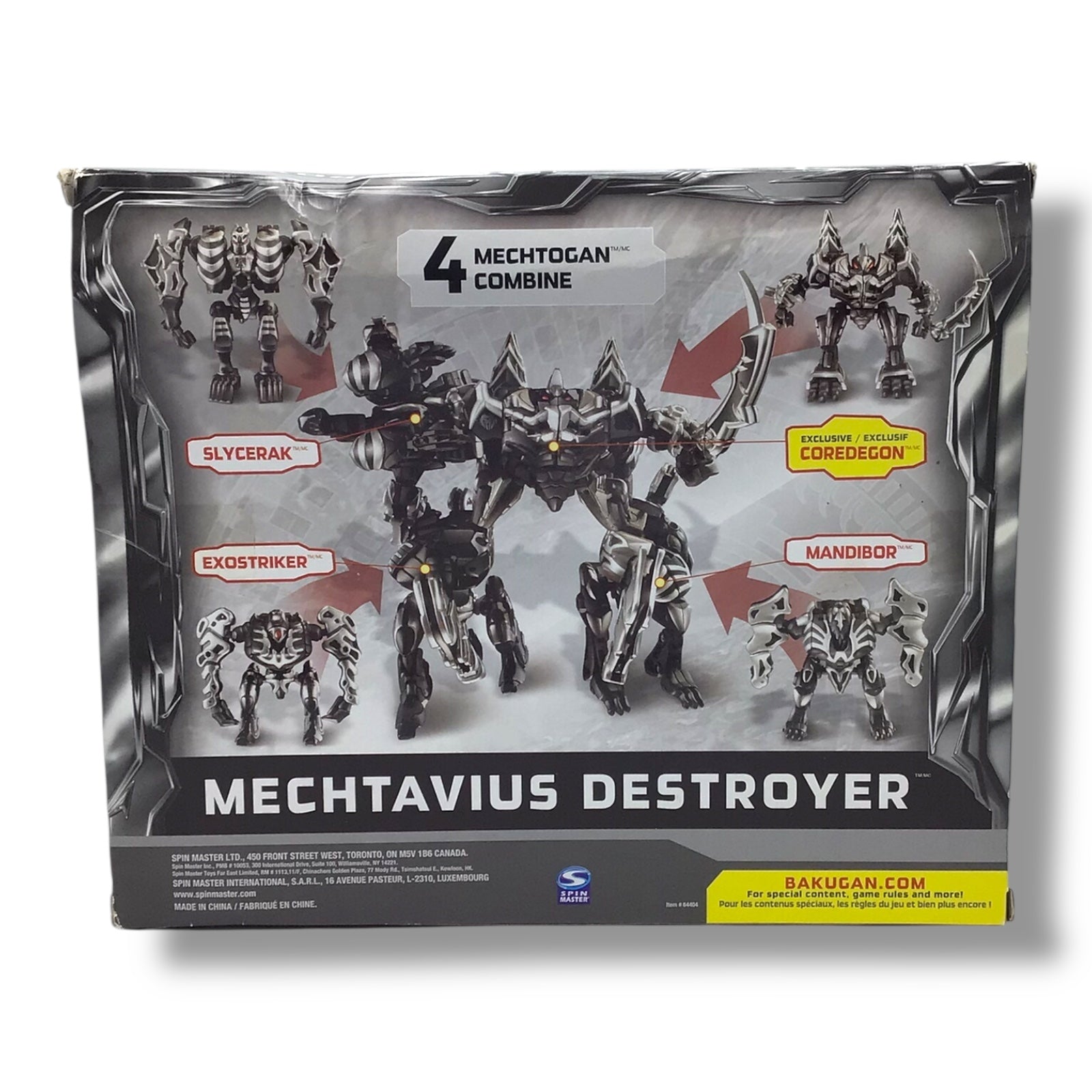 Bakugan Mechtanium Surge - Mechtavius Destroyer Action Figure
