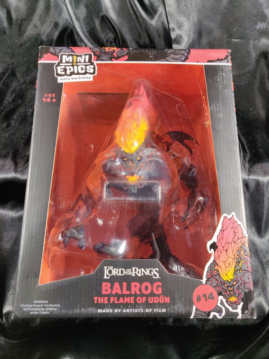 Balrog Flame of Udon Lord Of The Rings Mini Epics Figure 27cm Weta Workshop