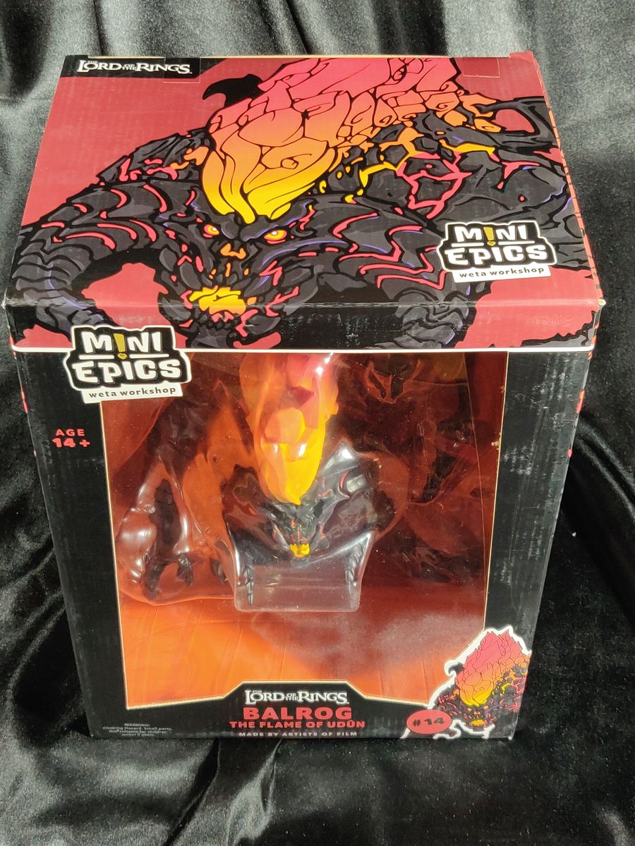 Balrog Flame of Udon Lord Of The Rings Mini Epics Figure 27cm Weta Workshop