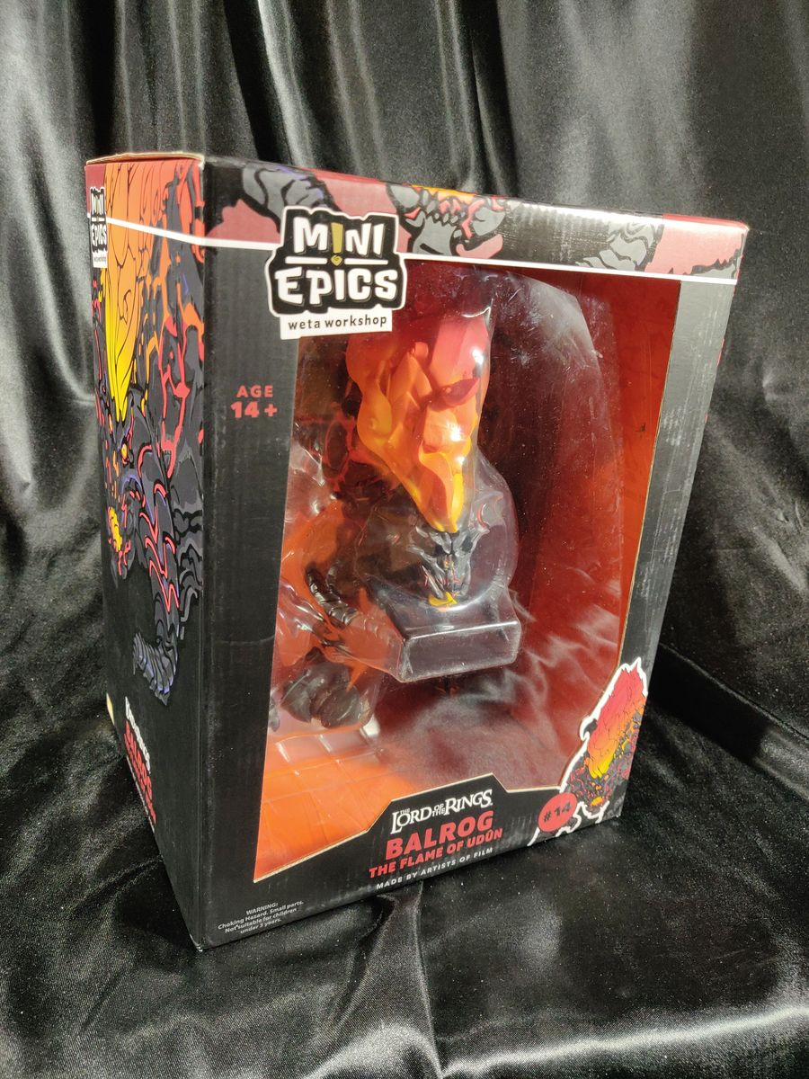 Balrog Flame of Udon Lord Of The Rings Mini Epics Figure 27cm Weta Workshop