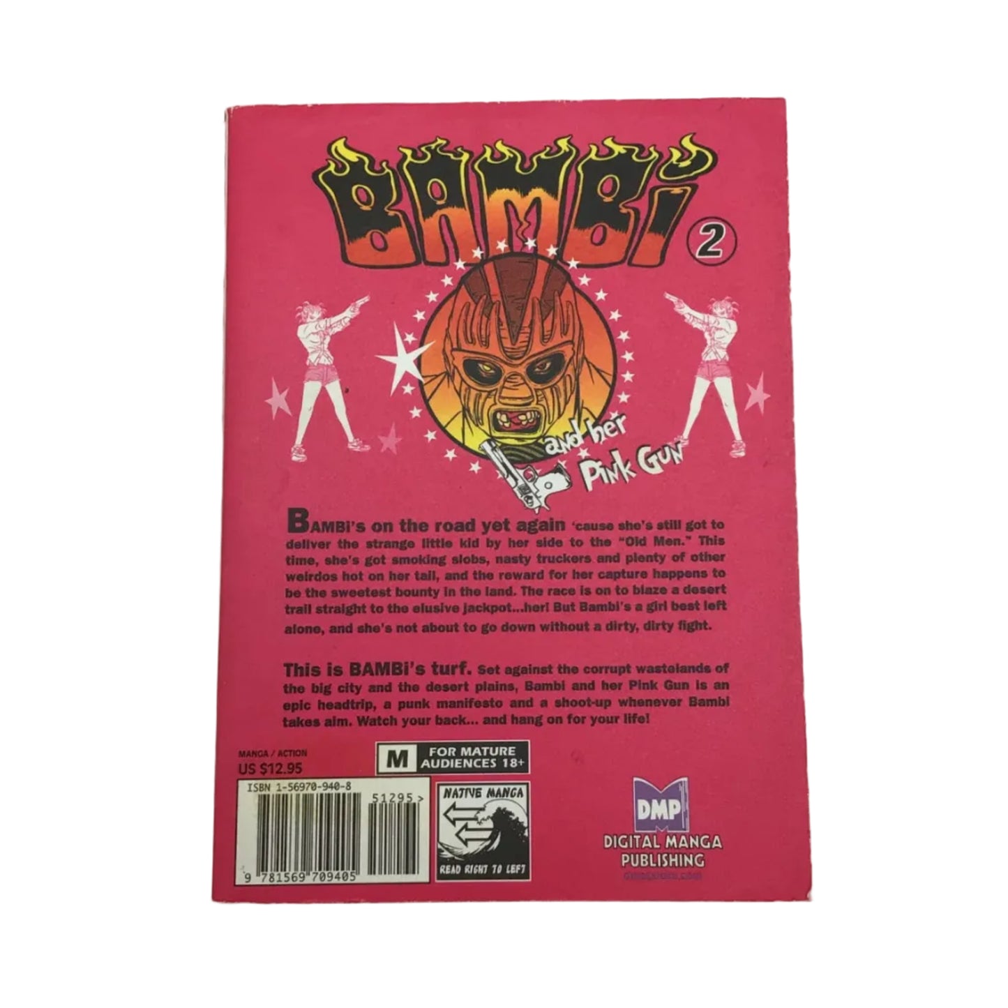 Bambi and Her Pink Gun Volume 2 by Atsushi Kaneko
