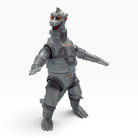 Bandai Classic Mechagodzilla 1974 Action Figure – 6.5" Metallic Silver – Godzilla Collectible