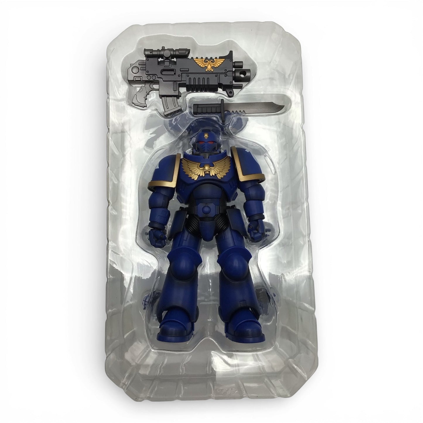 Bandai Warhammer 40k Ultramarines Primaris Intercessor Action Figure