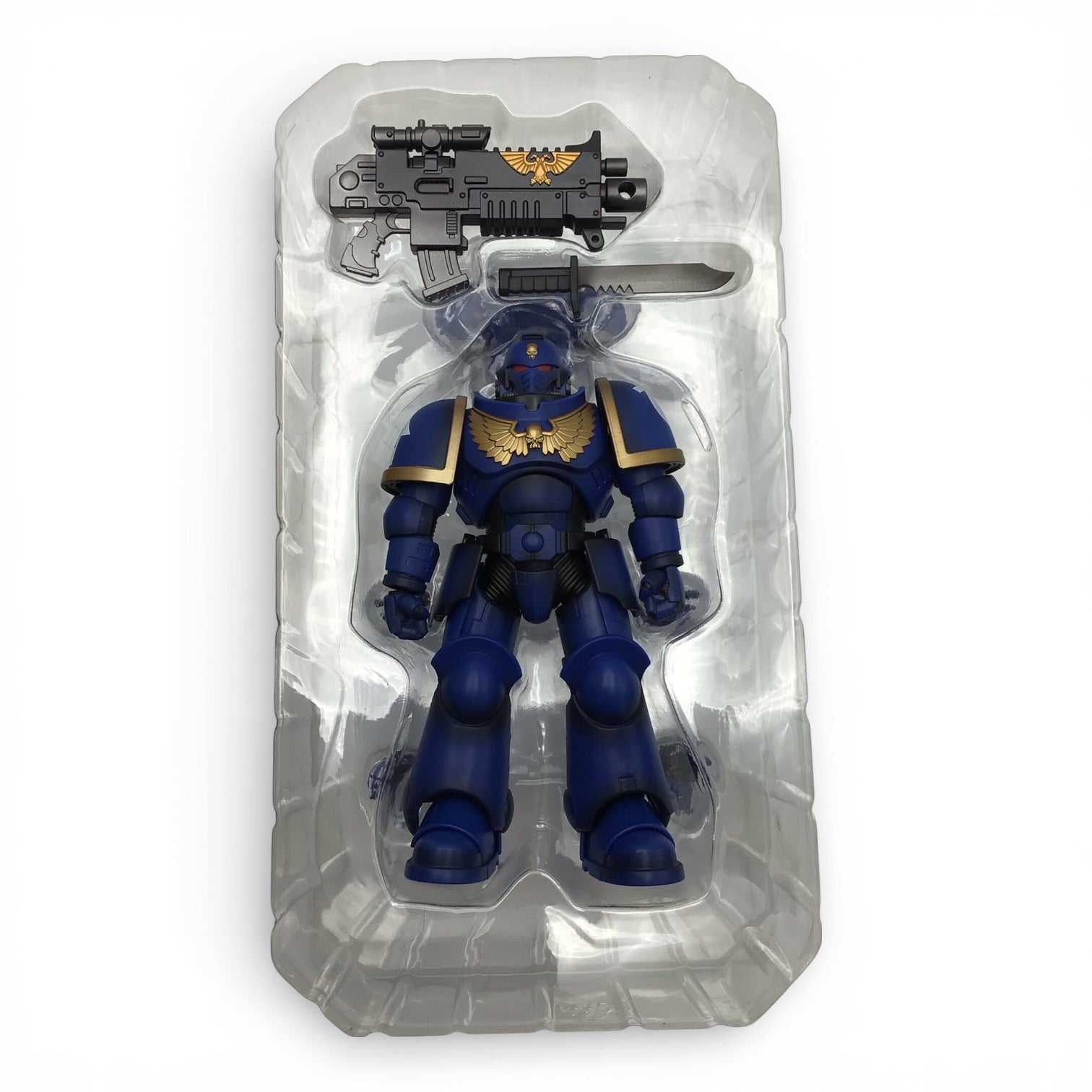 Bandai Warhammer 40k Ultramarines Primaris Intercessor Action Figure