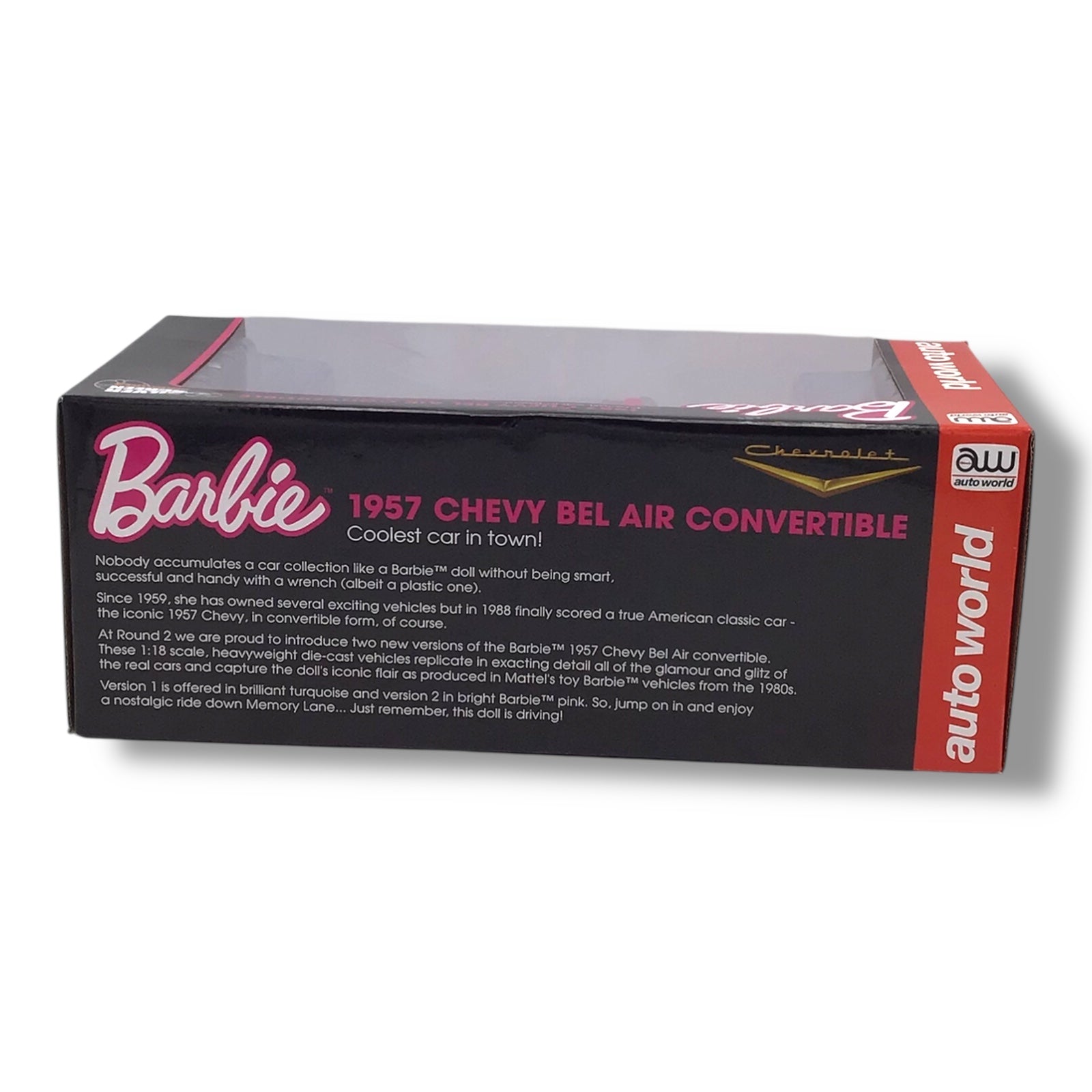 Barbie 1957 Chevy Bel Air Convertible 1:18 Scale Die Cast Car