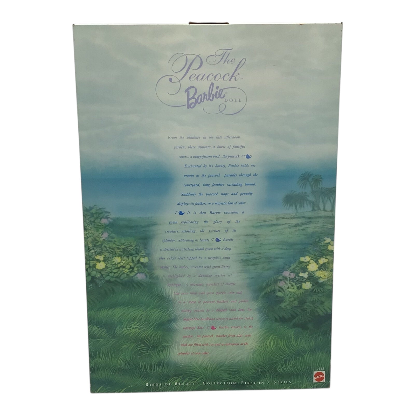 Barbie Birds of Beauty Collection: The Peacock Barbie – First in Series Collector Edition (New in Box)
