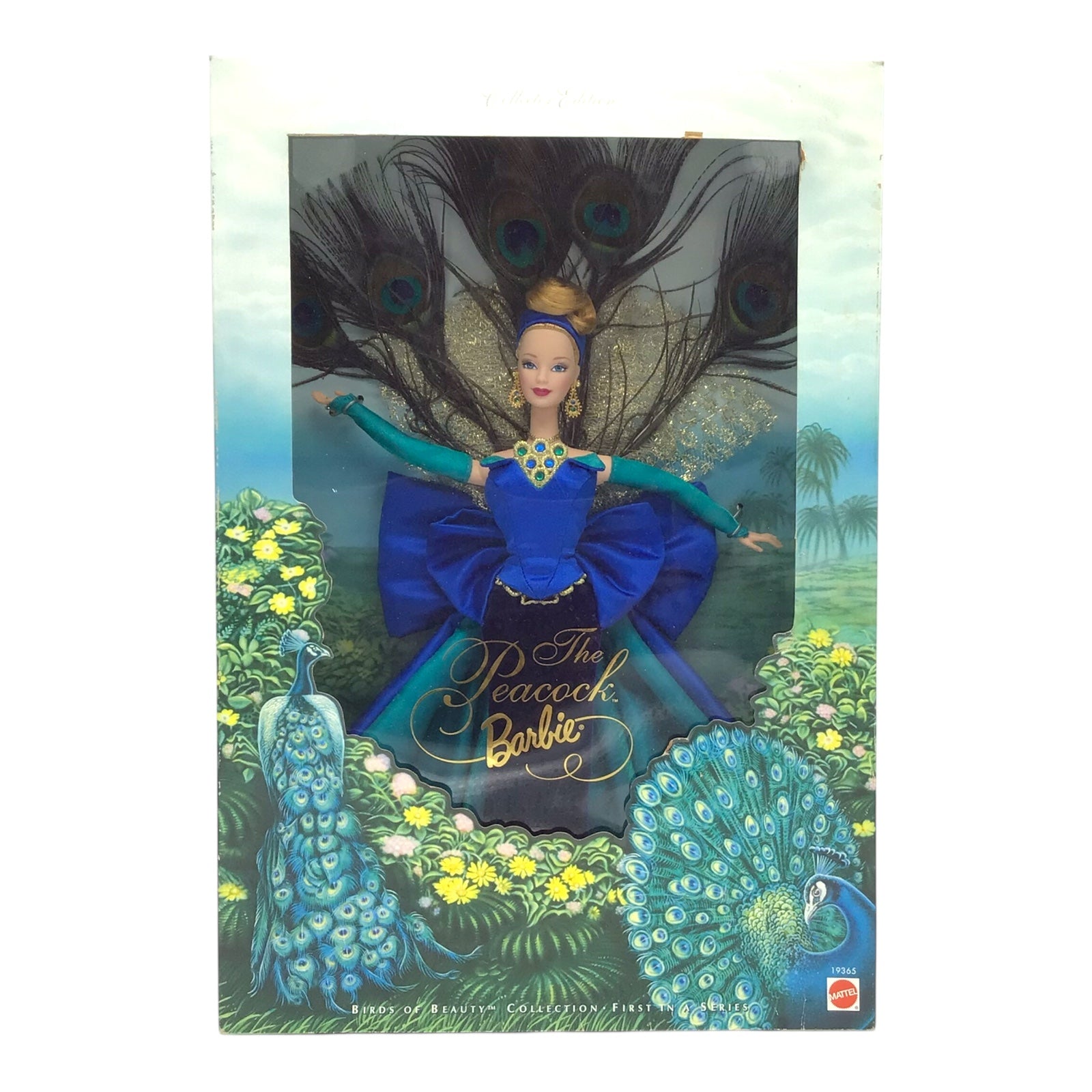 Barbie Birds of Beauty Collection: The Peacock Barbie – First in Series Collector Edition (New in Box)