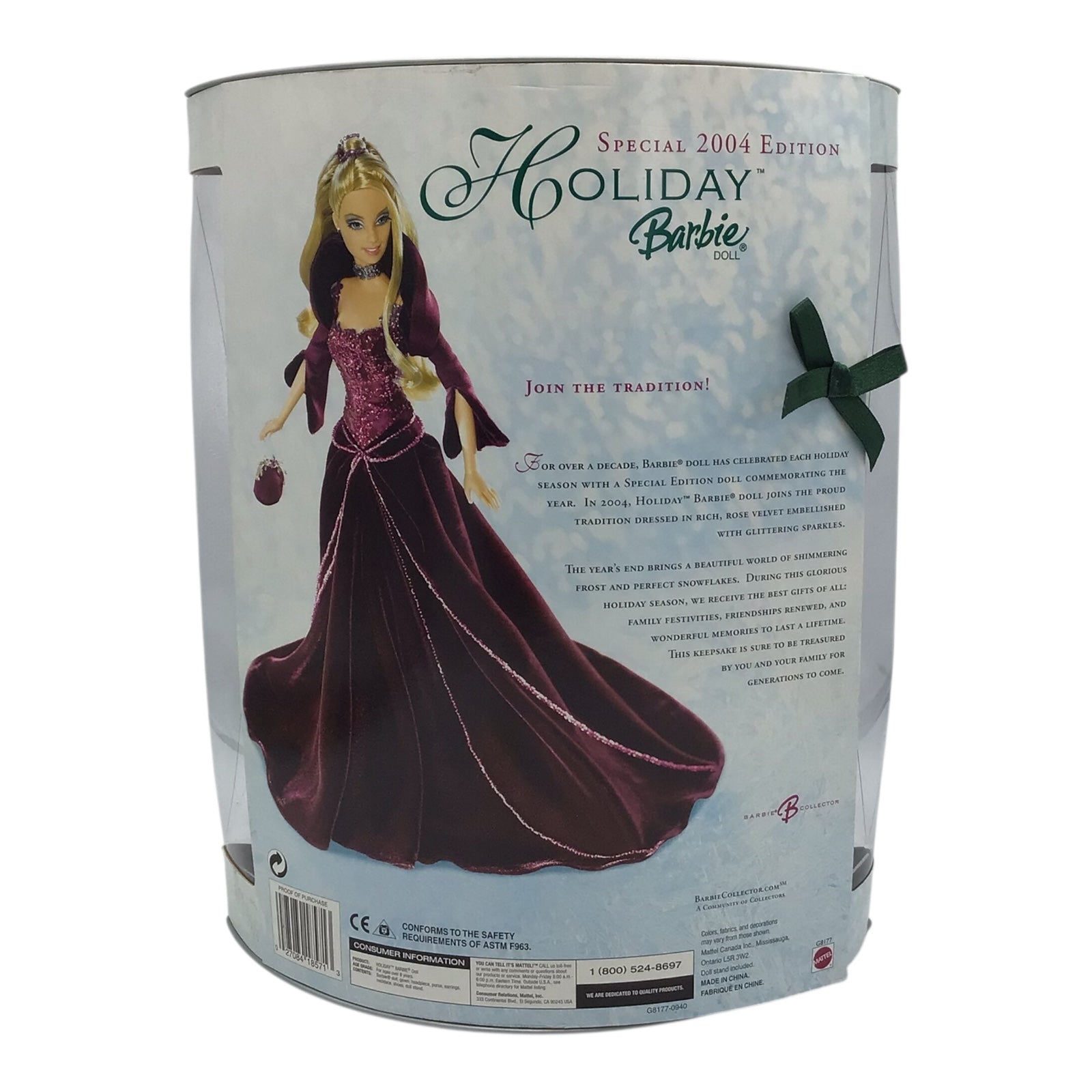 Barbie Collector Holiday Barbie 2004 – Special Edition (Brand New in Box)