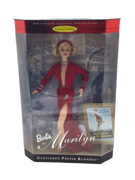 Barbie Doll as Marilyn in the Red Dress from Gentlemen Prefer Blondes