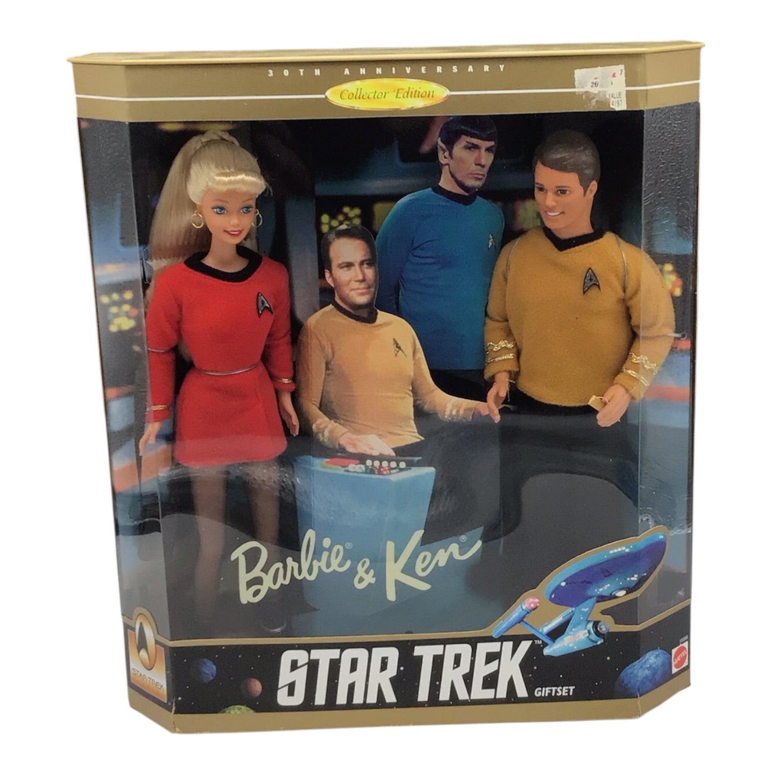 Barbie & Ken Star Trek Giftset 2 Doll Set - Mattel 1996