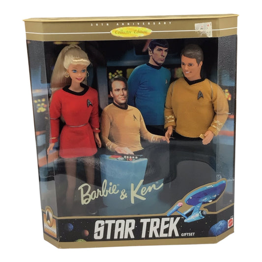 Barbie & Ken Star Trek Giftset 2 Doll Set - Mattel 1996