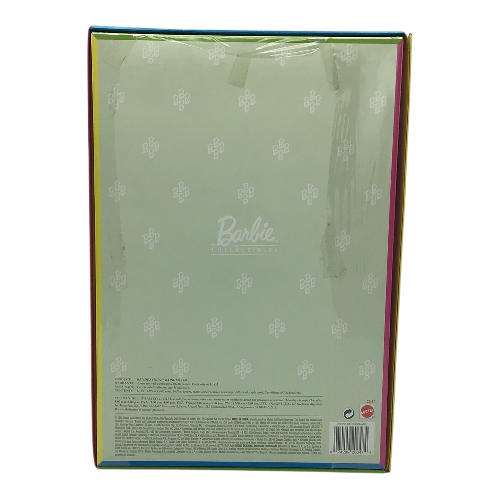 Barbie Masquerade Gala Collection: Rendezvous Barbie – Limited Edition (New in Box)