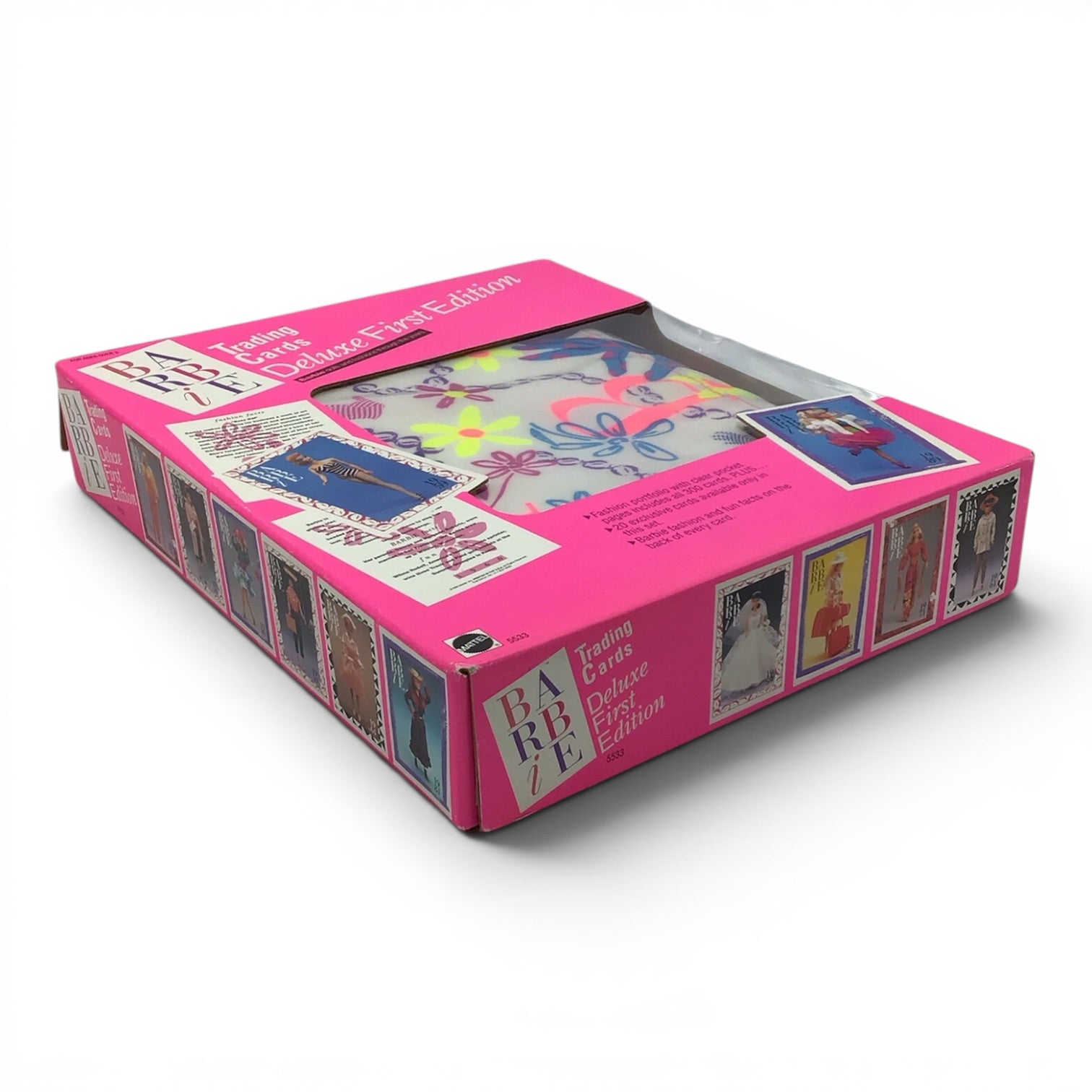 Barbie Trading Cards Deluxe First Edition Binder Portfolio 1990