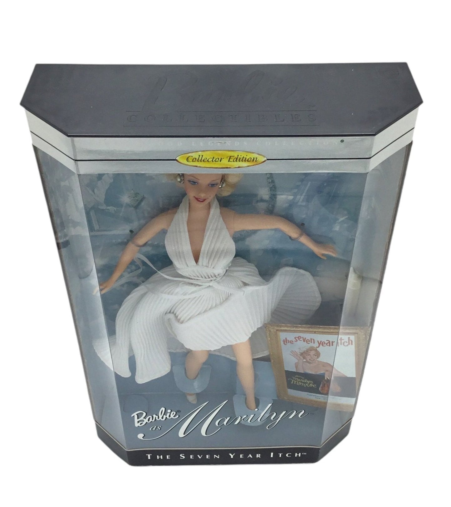 Barbie as Marilyn Monroe Seven Year Itch 1997 Mattel Hollywood Legends Collector Edition