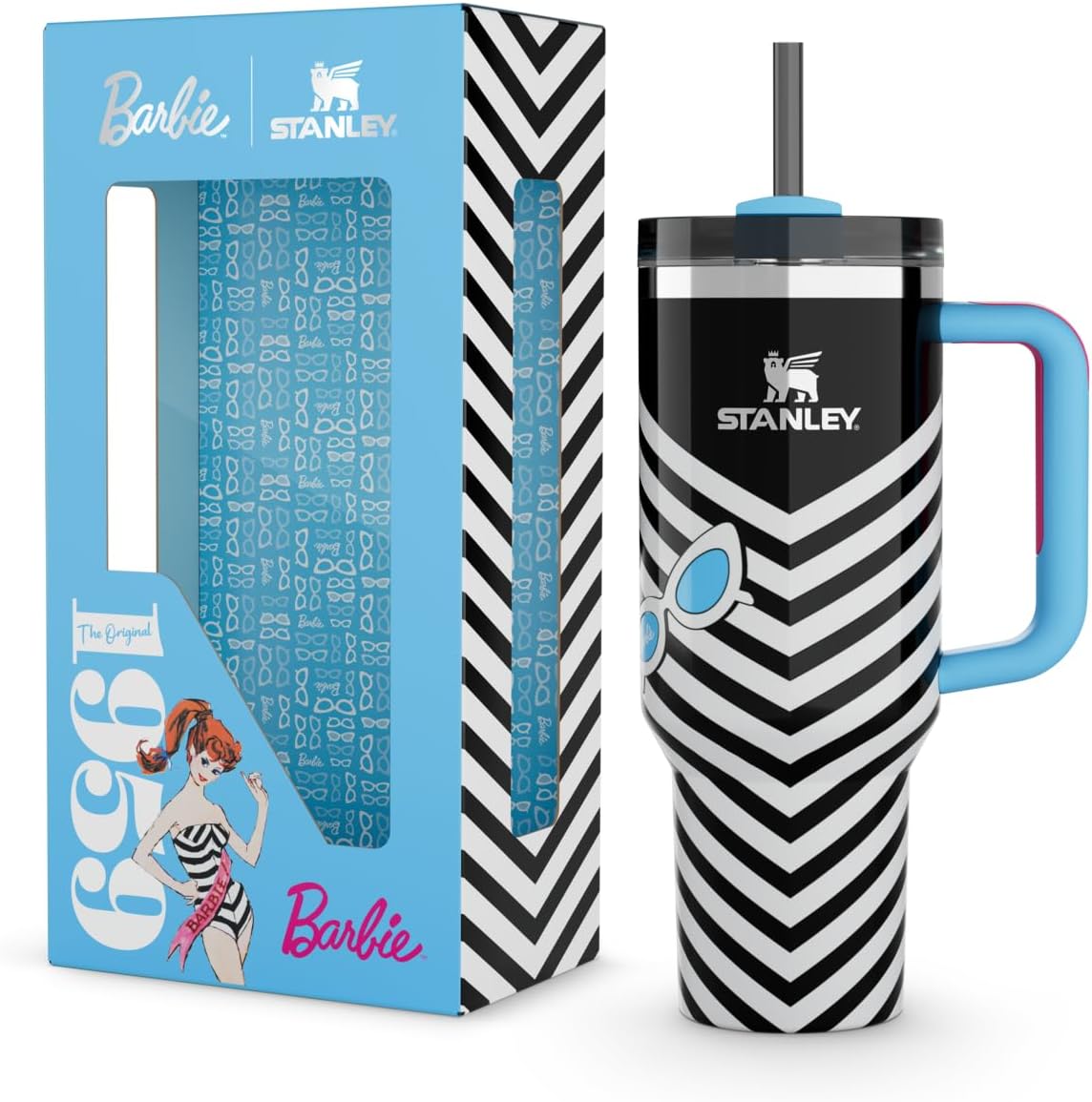 Barbie x Stanley Blue 1959 Original Quencher 40 OZ - BRAND NEW