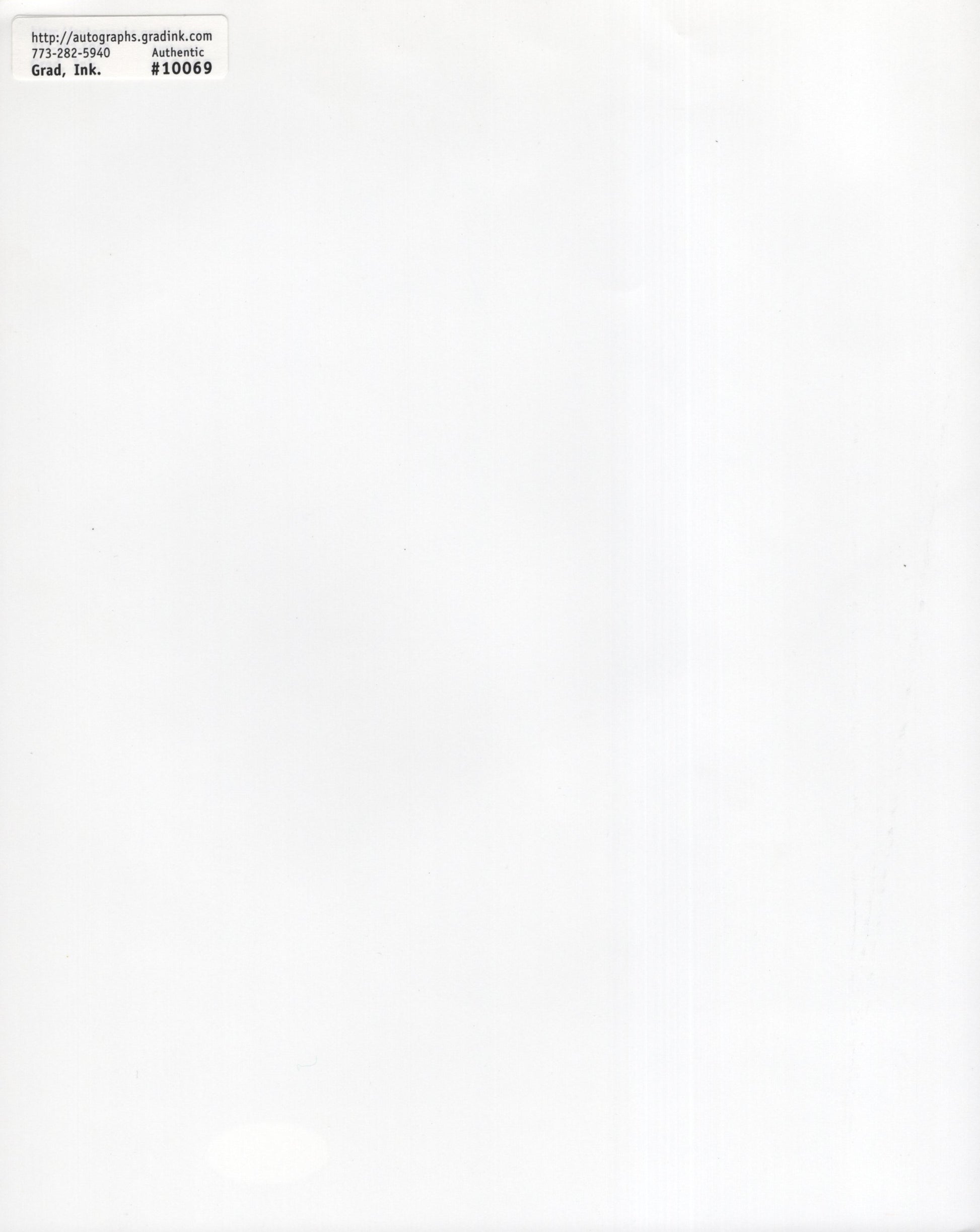 Barry White Signed 8x10 B&W A&M Promo Photo, JSA & PSA Certified Autograph
