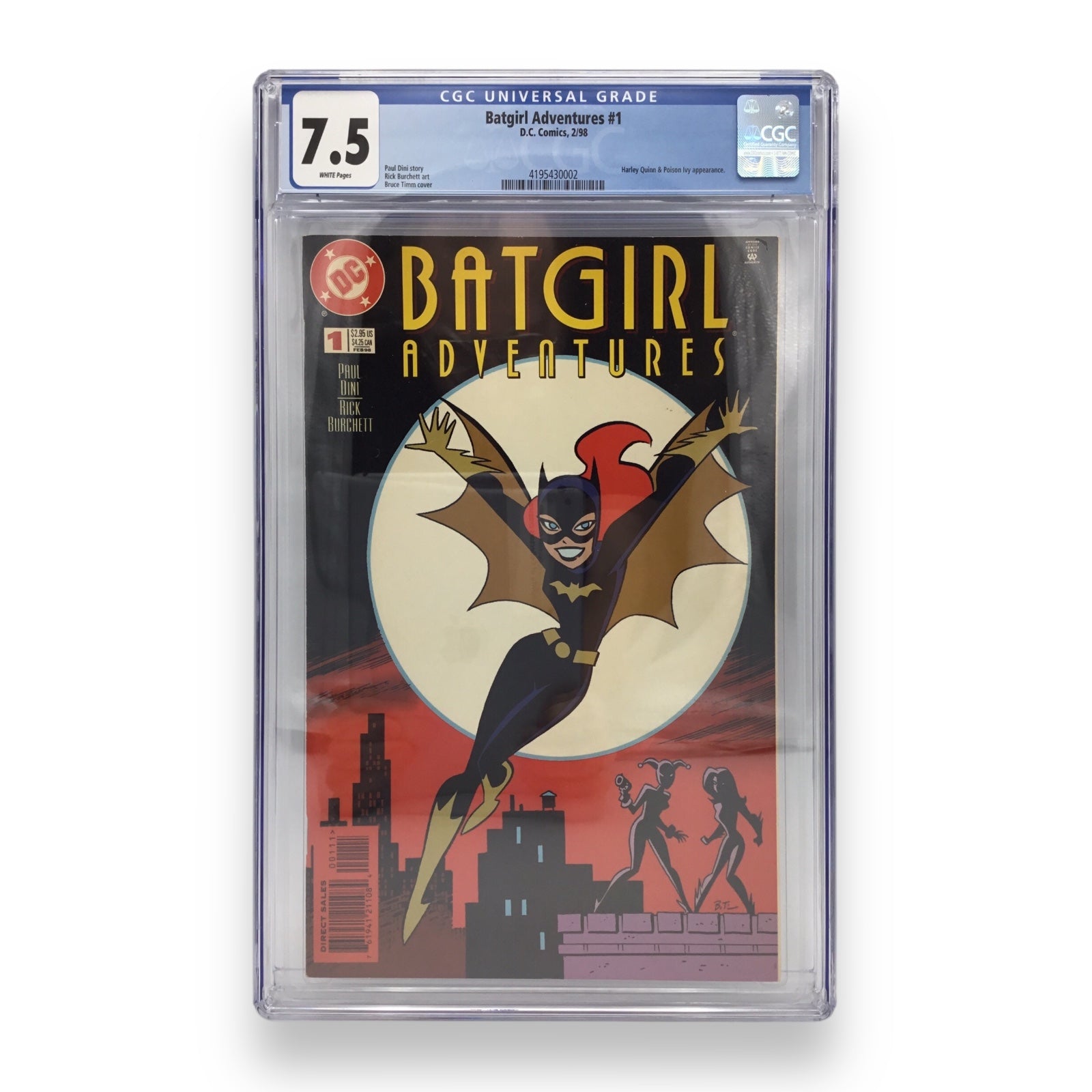 Batgirl Adventures #1 - Batgirl - DC Comics 1998 CGC 7.5