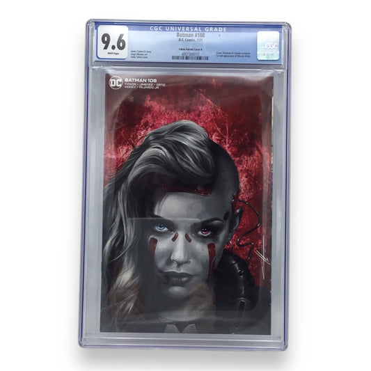 Batman #108 Cohen Cover B Graded CGC 9.6 - D.C. Comics 2017