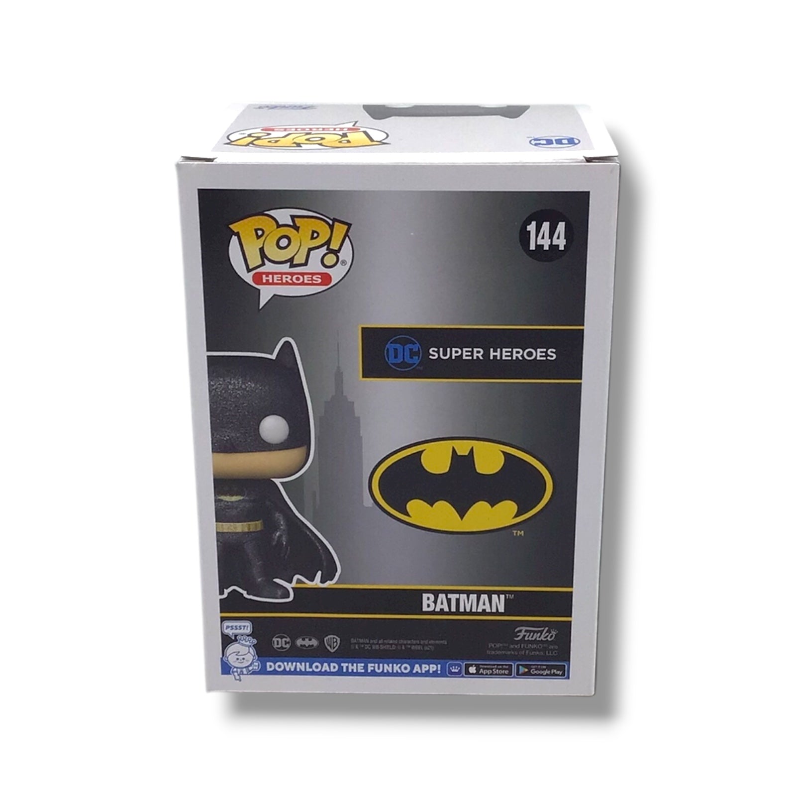 Batman (#144) Funko POP! - Signed by Kevin Conroy (Beckett Certified)