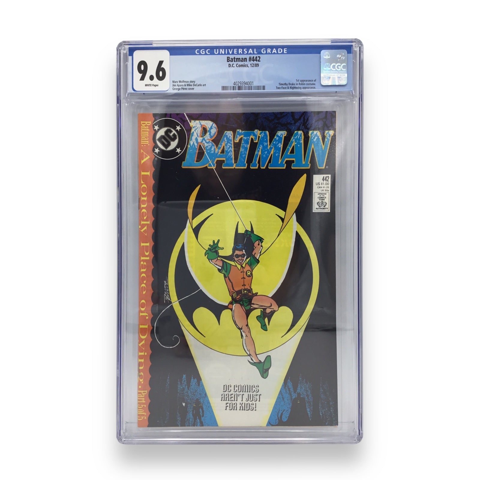 Batman #442 - Batman - DC Comics 1989 CGC 9.6