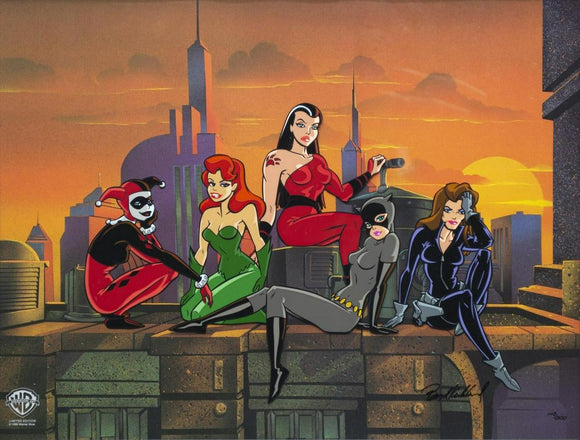 Batman Animate Series Bad Girls Of Gotham Sericel