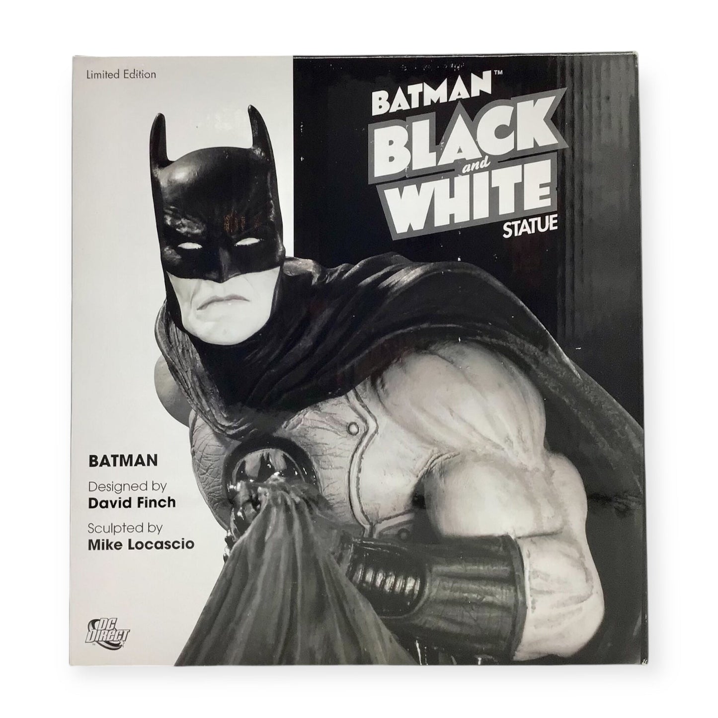 Batman: Black & White Statue by David Finch - DC Direct 1926/5000 Sealed NIB