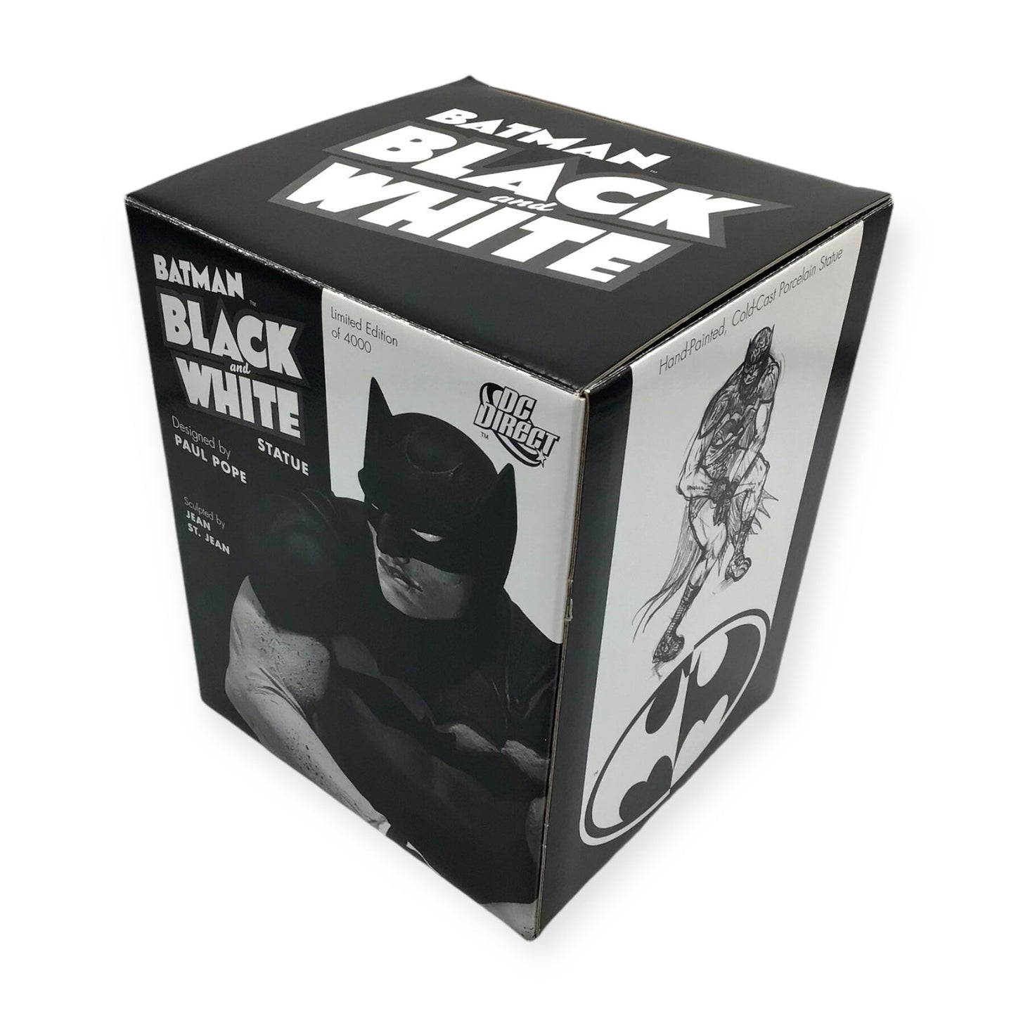 Batman: Black & White Statue by Paul Pope - DC Direct 1482/4000 Limited Edition