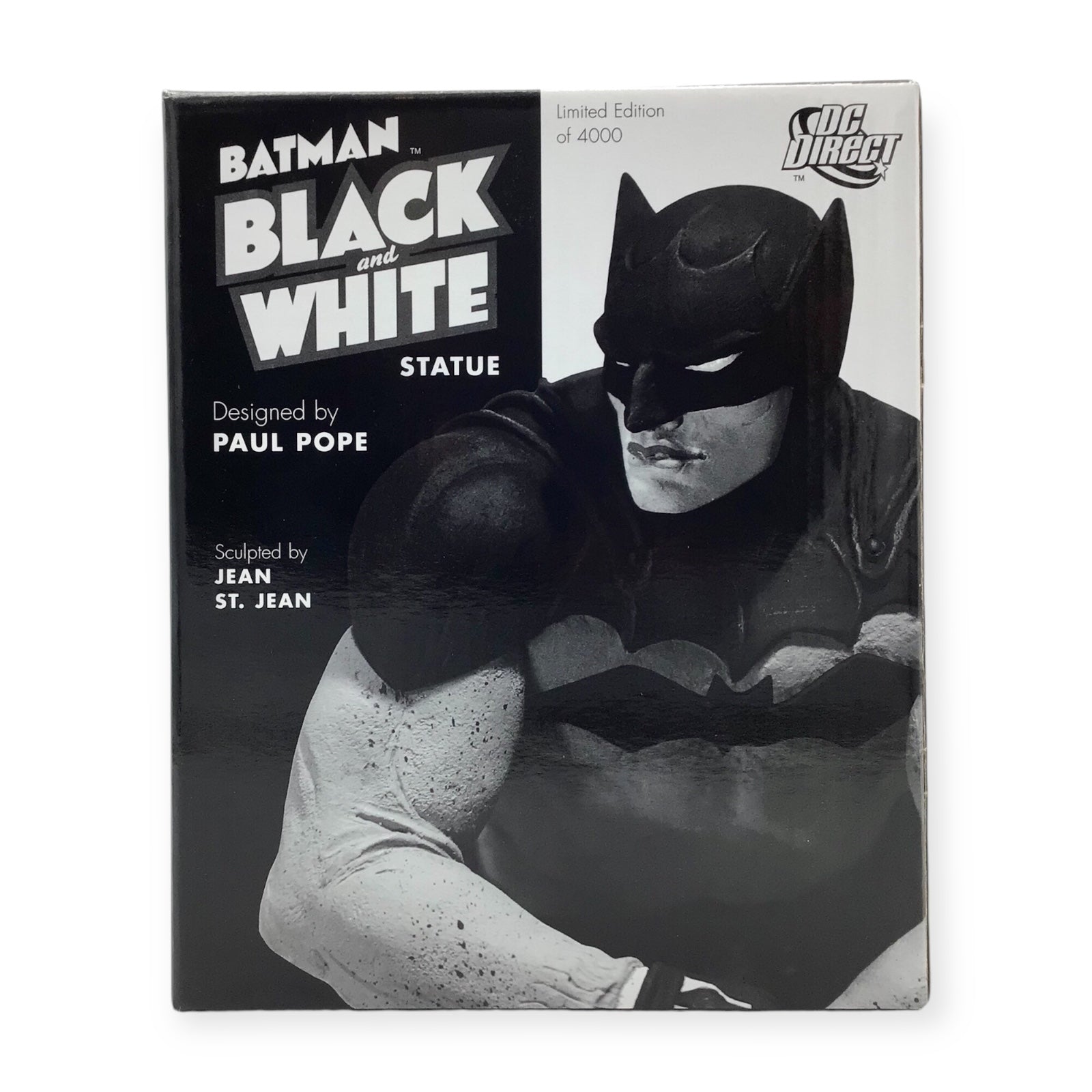 Batman: Black & White Statue by Paul Pope - DC Direct 1482/4000 Limited Edition