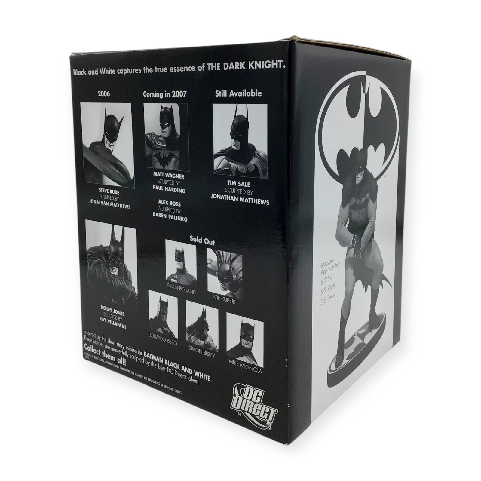 Batman: Black & White Statue by Paul Pope - DC Direct 1482/4000 Limited Edition