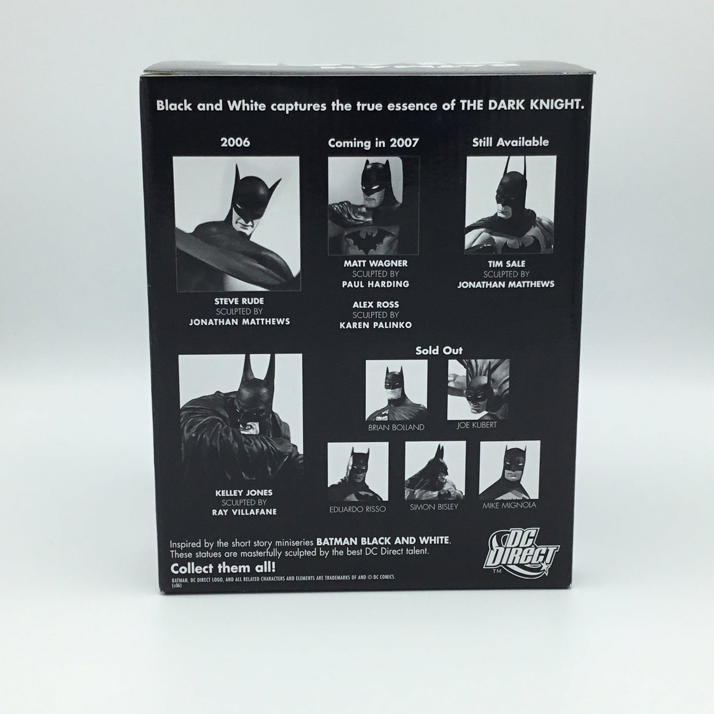 Batman: Black and White Statue - by Paul Pope - DC Direct 1482/4000