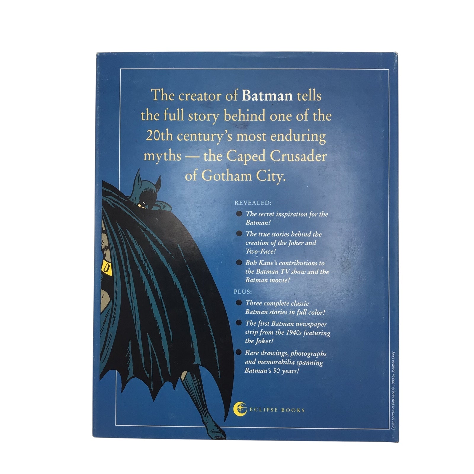 Batman & Me: An Autobiography by Bob Kane – Signed & Numbered 752/2500