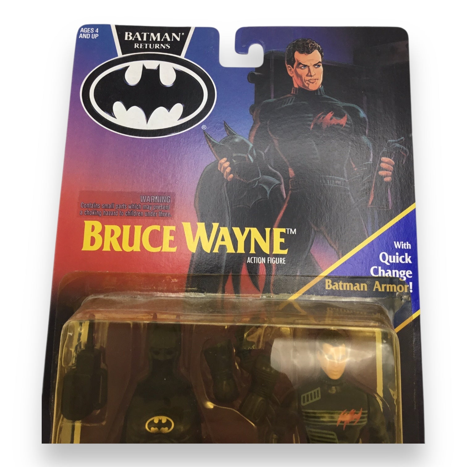 Batman Returns - Bruce Wayne Action Figure with Batman Armor