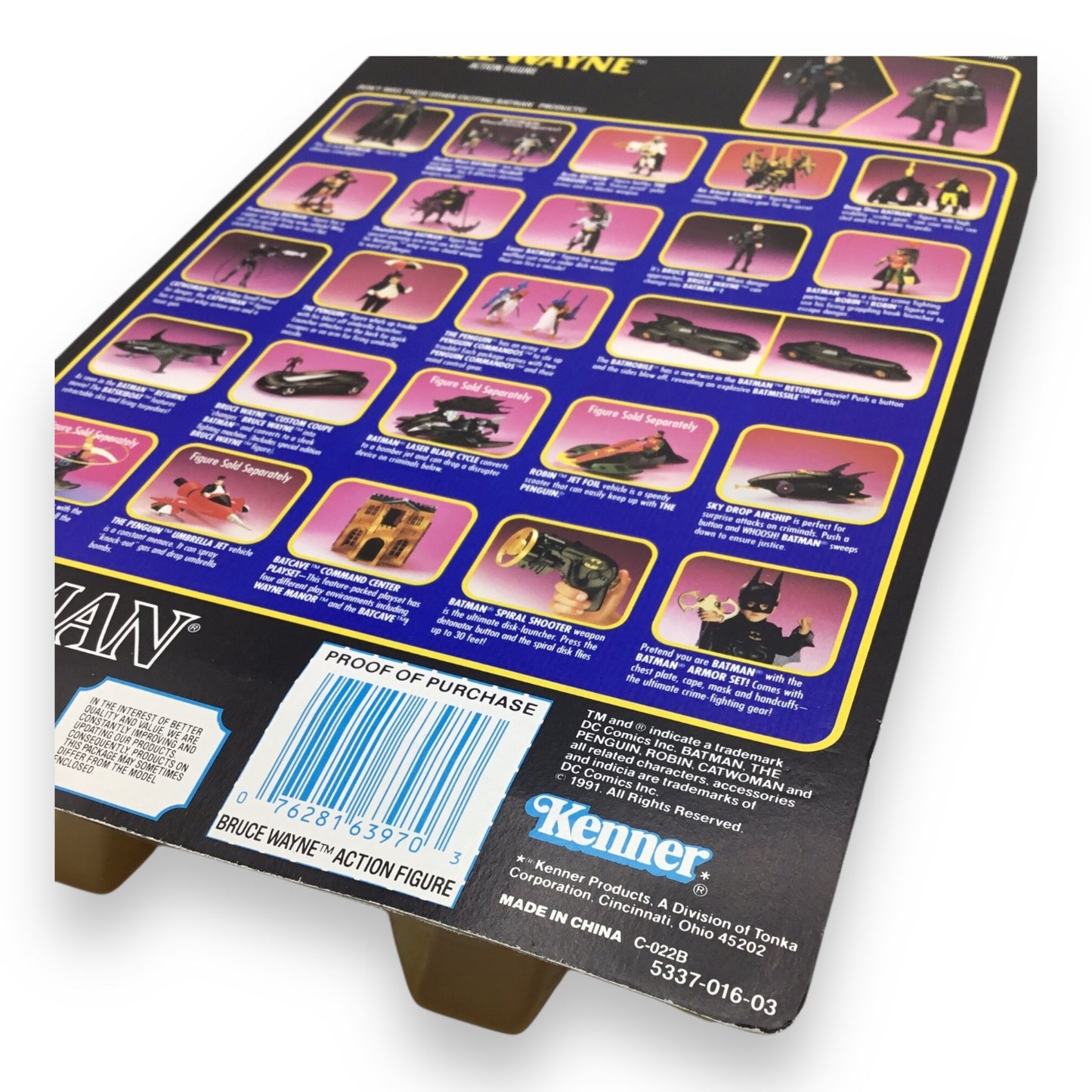 Batman Returns - Bruce Wayne Action Figure with Batman Armor