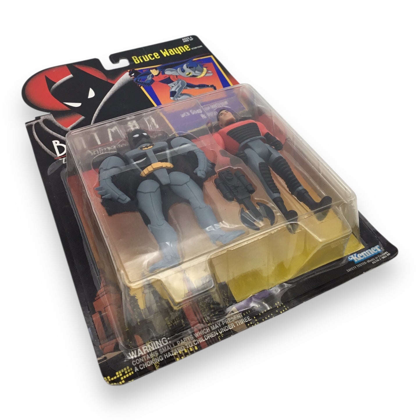 Batman The Animated Series Bruce Wayne Action Figure with Batman Armor 1992