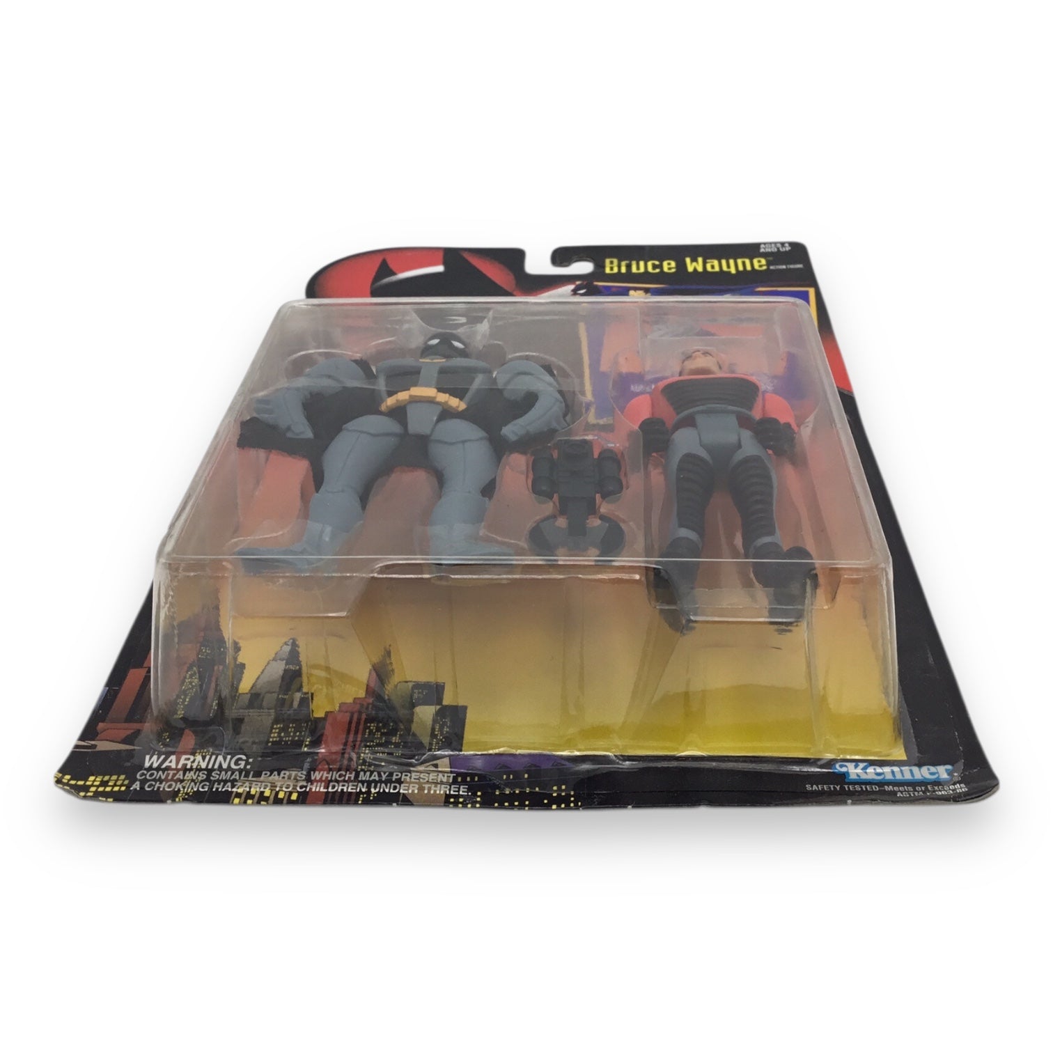 Batman The Animated Series Bruce Wayne Action Figure with Batman Armor 1992