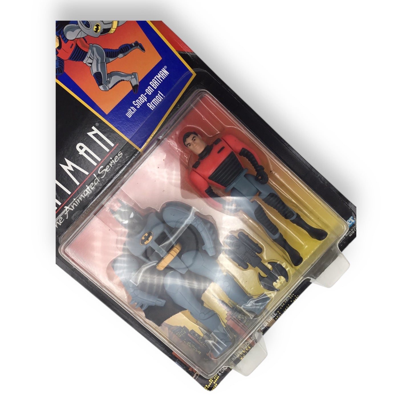 Batman The Animated Series Bruce Wayne Action Figure with Batman Armor 1992