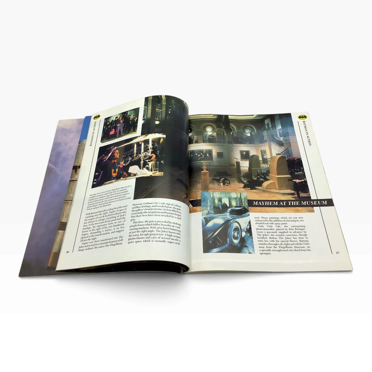 Batman: The Official Book of the Movie – 1989 – John Marriott – Bantam Books