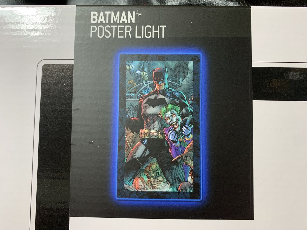 Batman w/ Joker Head Lock Poster Light Brandlite - Mini Poster