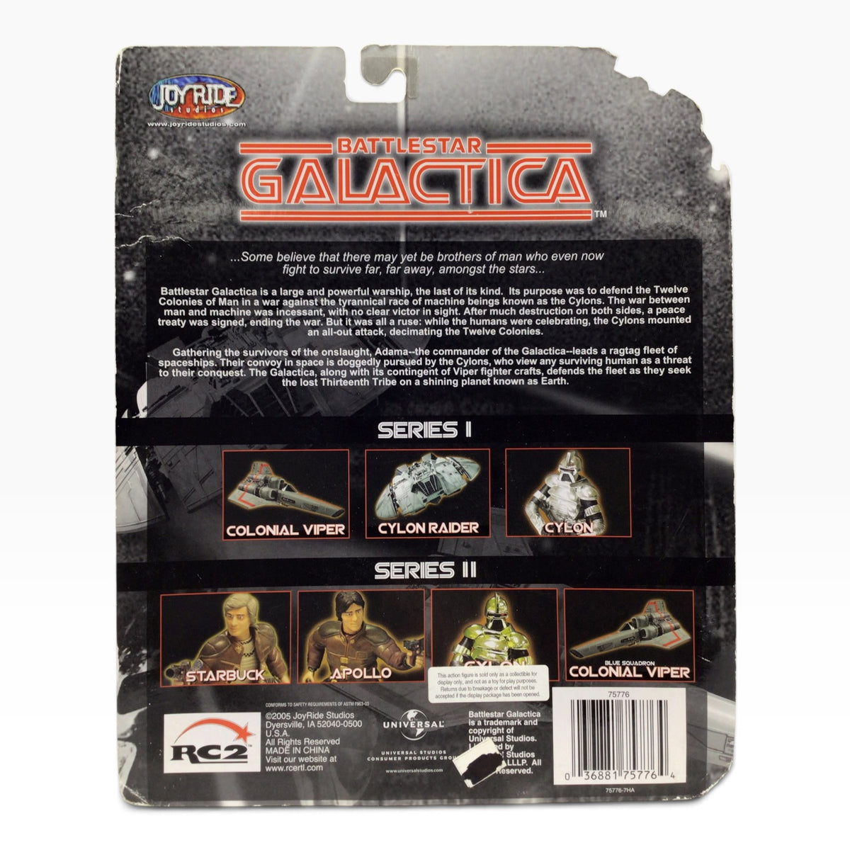 Battlestar Galactica Captain Apollo Series 2 Action Figure (2005) – Joyride Studios