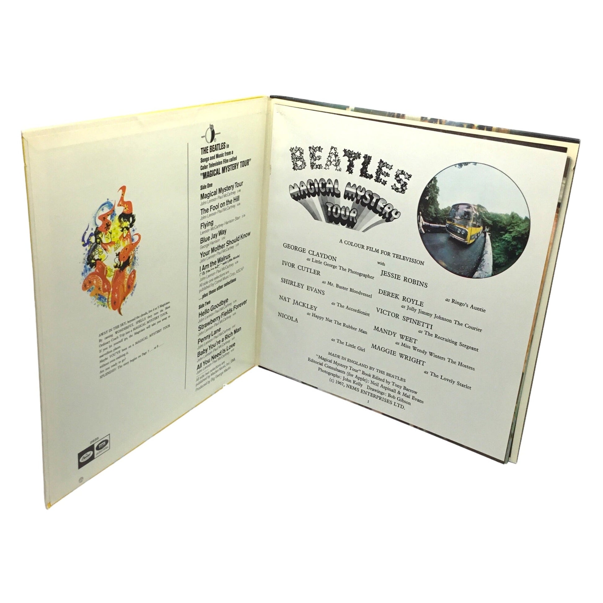 Beatles Magical Mystery Tour Original Apple Stereo SMAL-2835 with 24 page booklet