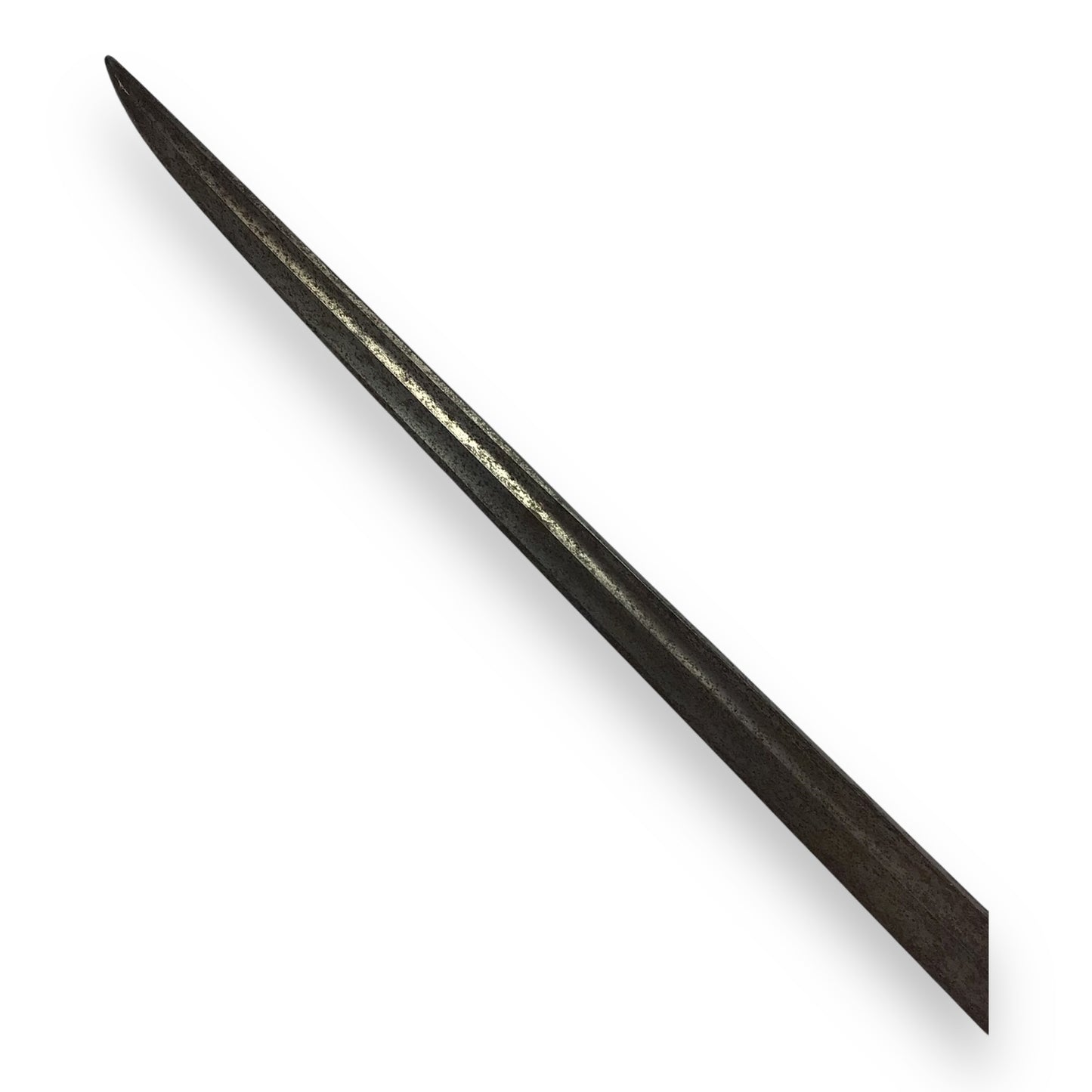 Beautiful French Swept-Hilt Rapier Sword w/ Edged & Etched Blade