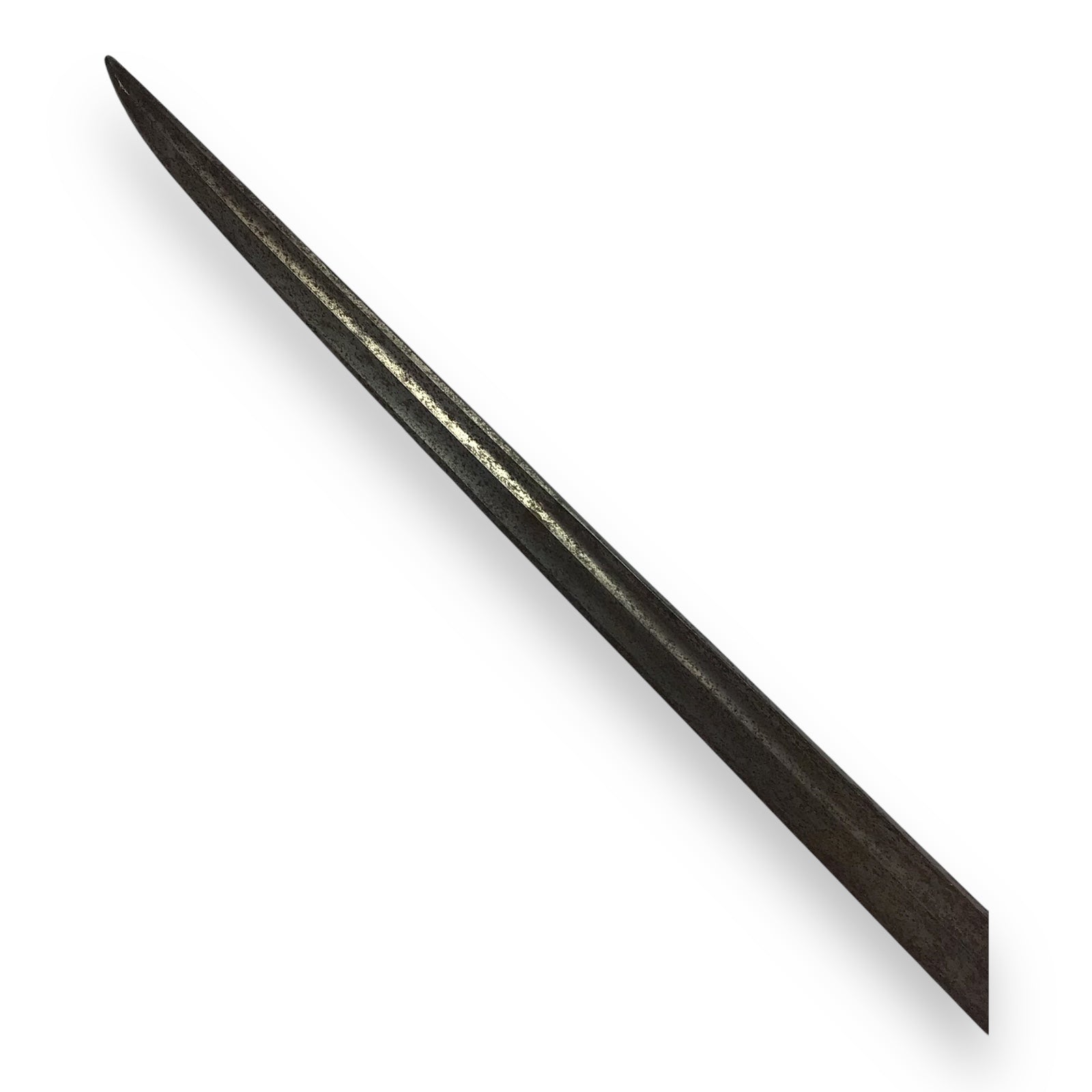Beautiful French Swept-Hilt Rapier Sword w/ Edged & Etched Blade