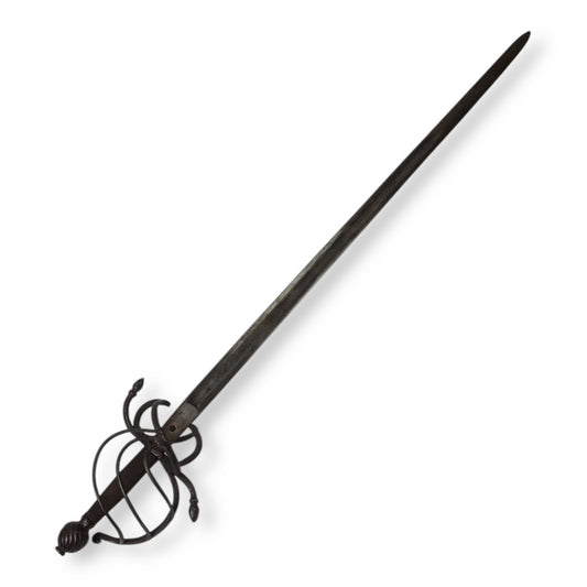 Beautiful Victorian Swept Hilt Rapier Italian 17th Century Form - Elaborate Hilt
