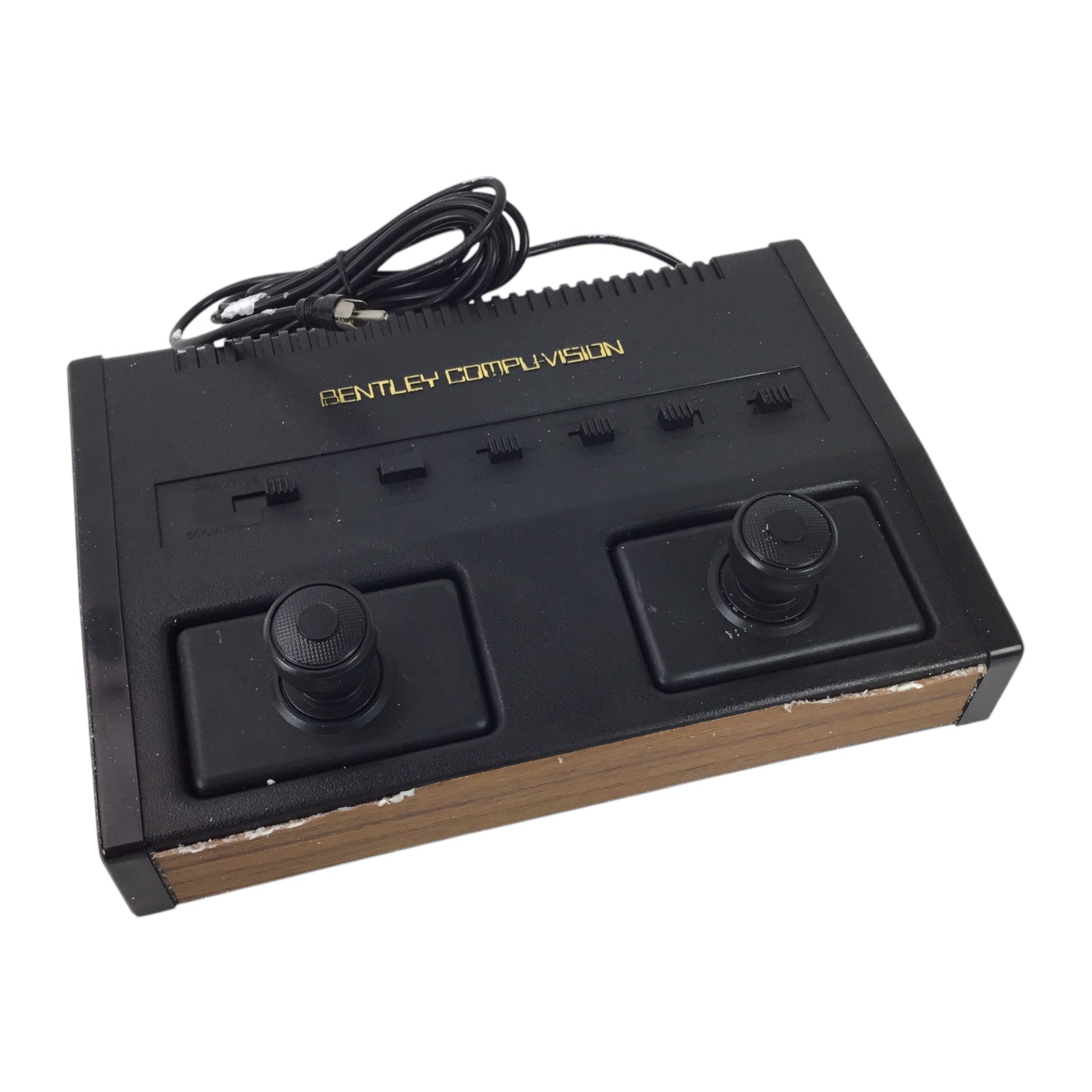 Bentley Compu-Vision Pong Clone Console - In Box - 1980s - Untested